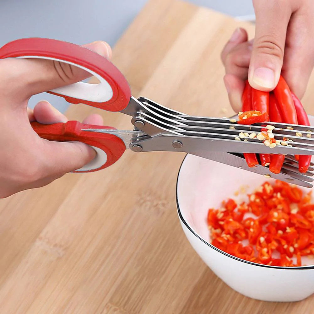 5 Layered Stainless Scissor Cutter