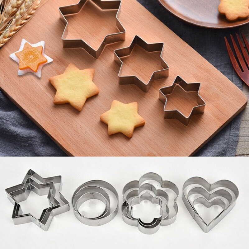 s Steel Cookie Cutter Set of 4