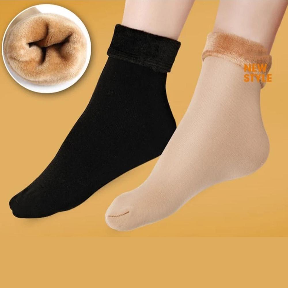 Ladies Velvet Cashmere Warm Socks