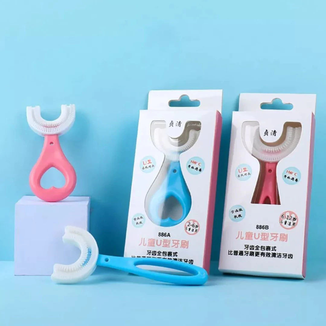 Silicone Baby U shaped Tooth Brush