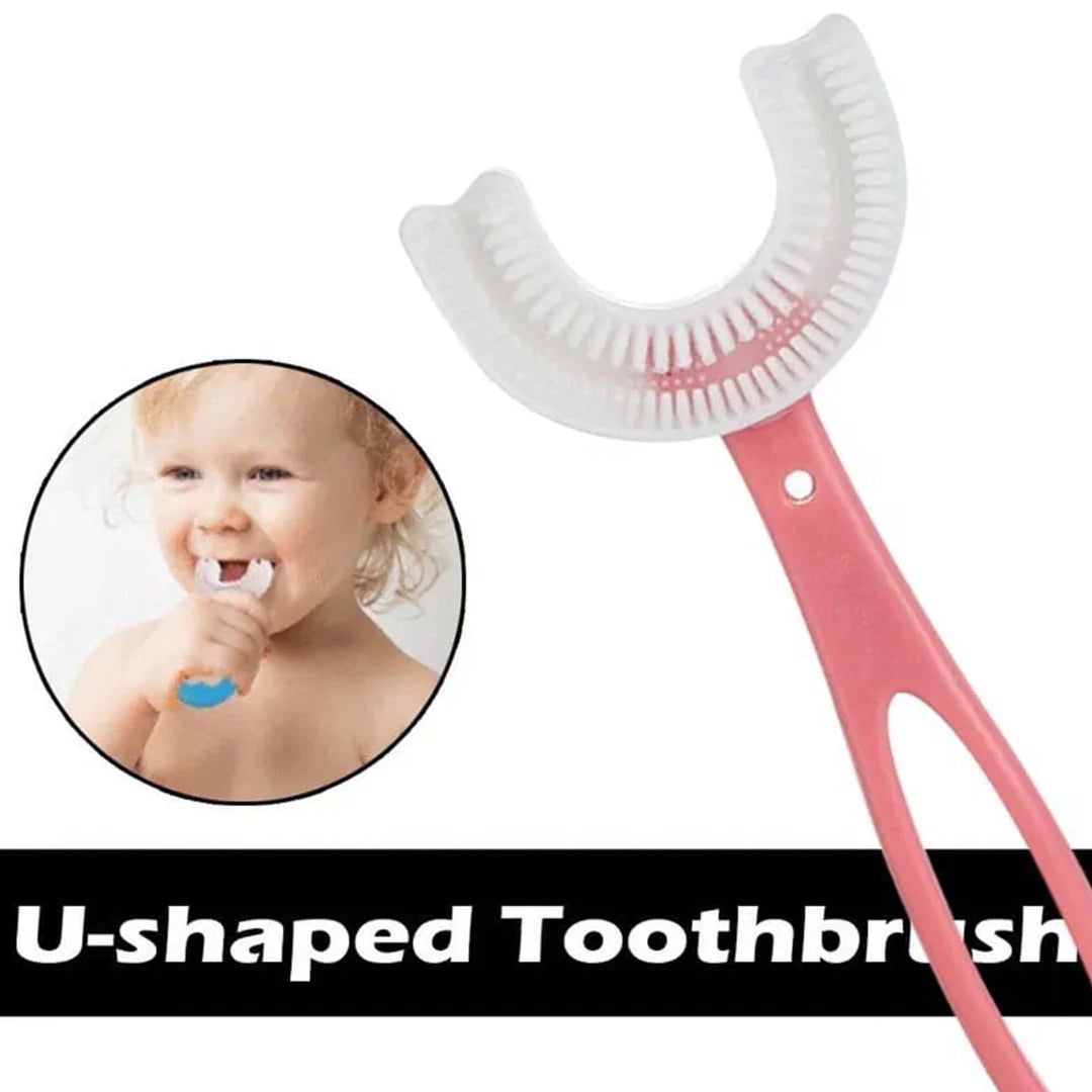 Silicone Baby U shaped Tooth Brush