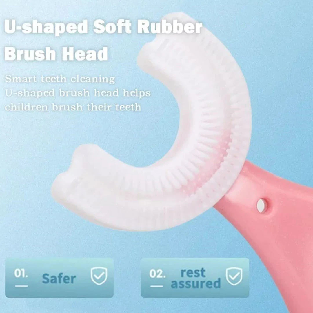 Silicone Baby U shaped Tooth Brush