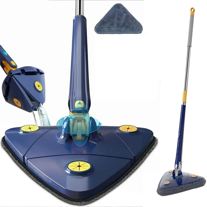 360° Rotatable Adjustable Cleaning Mop Extendable triangle