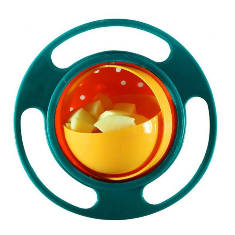 Amazing 360° Rotatable Baby Feeding Bowl - Non Spill