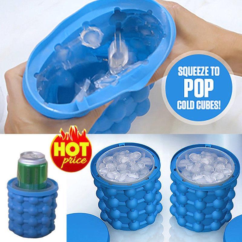 Silicone ICE GENIE Ice Cube Maker