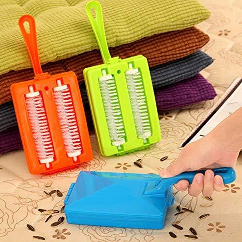 2 Brushes Heads Handheld Carpet Sweeper