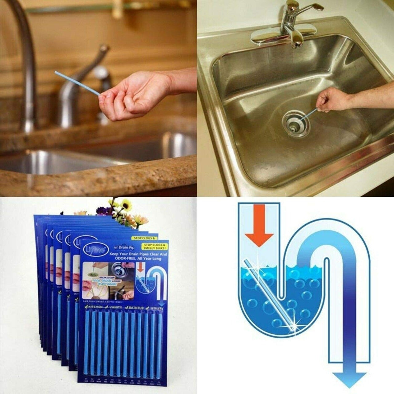 Kitchen Sink and Bathtub Drain Cleaner