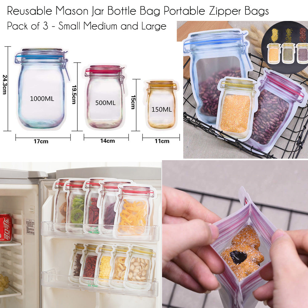 Zip lock Storage Bags