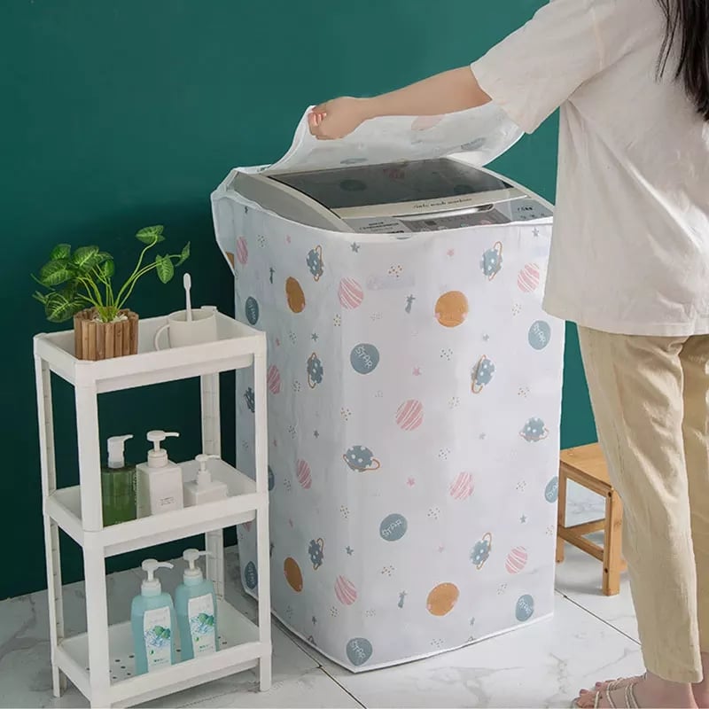 Waterproof Printed Washing Machine Cover Single Tub Top Load