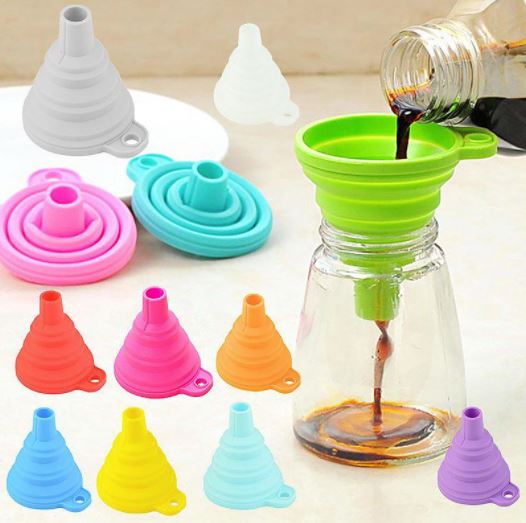 Silicone Funnel Foldable BPA-Free