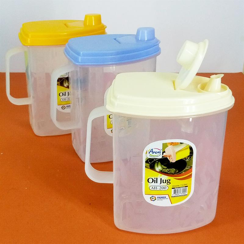 Oil Jug Plastic (1 Liter)