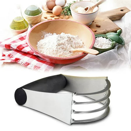 5 Sturdy Blades Steel Dough Cutter