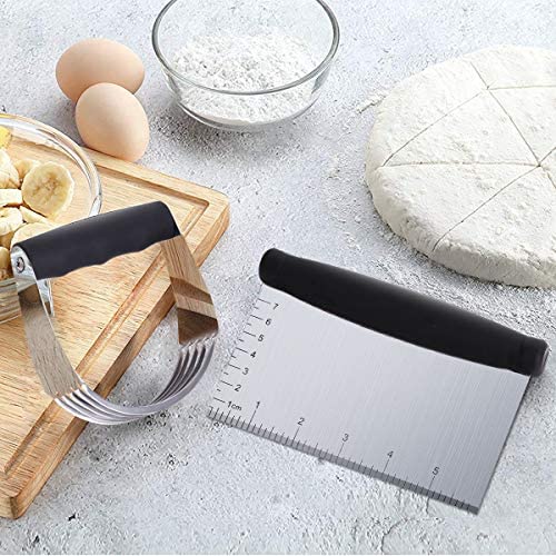 5 Sturdy Blades Steel Dough Cutter