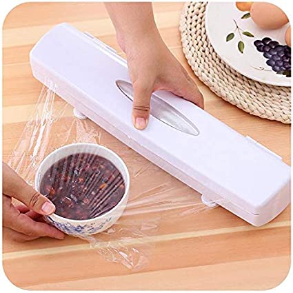 Plastic Wrap DispenserFood Wrap Cutter Dispenser