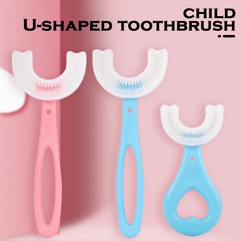 Silicone Baby U shaped Tooth Brush