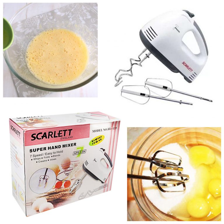 Electric Hand Mixer Blender, Automatic Whisker Blender