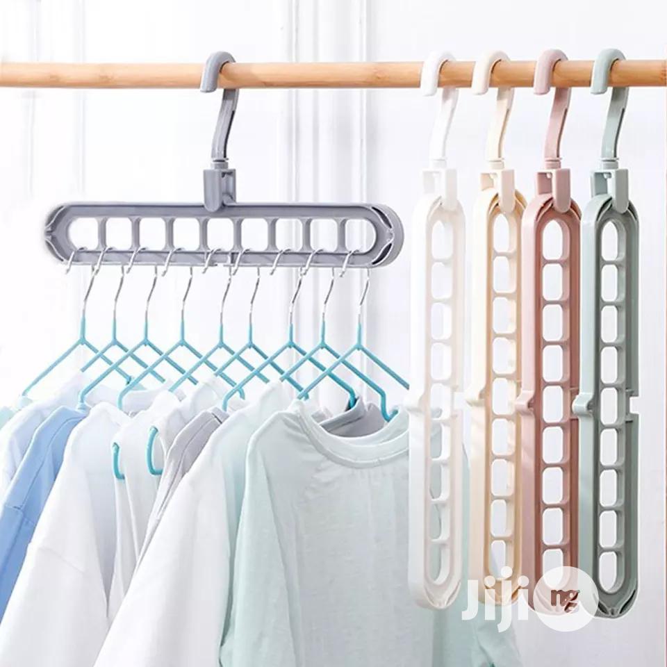 Adjustable Multipurpose Plastic Hangers