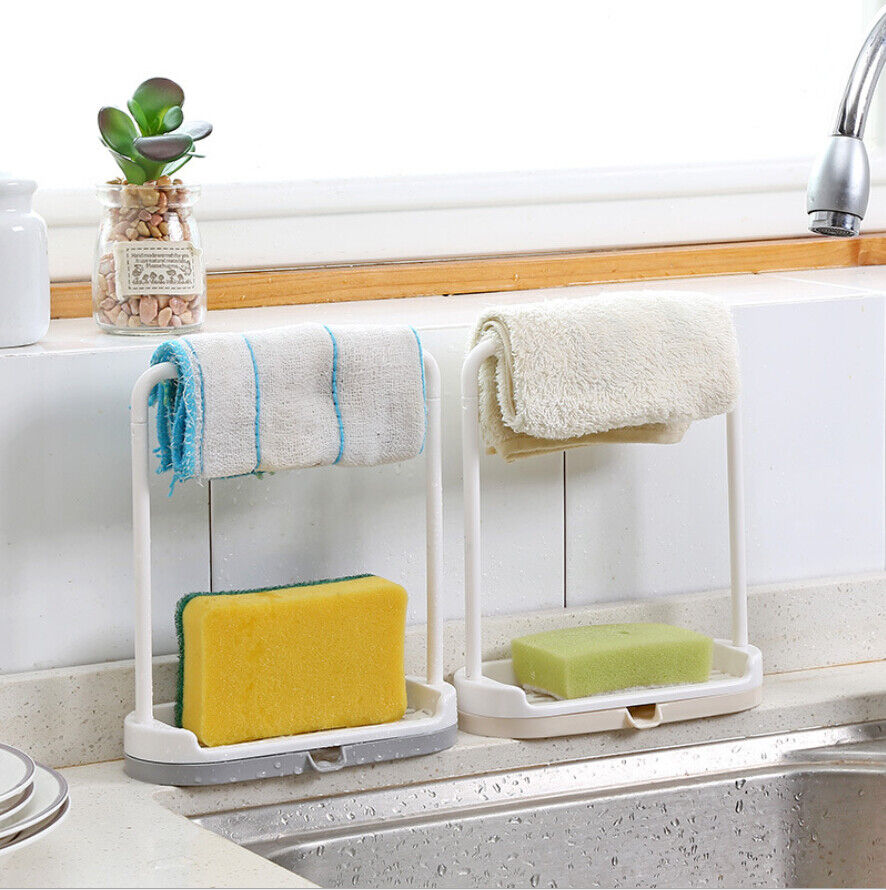 Towel Hanging Rack Soap Holder