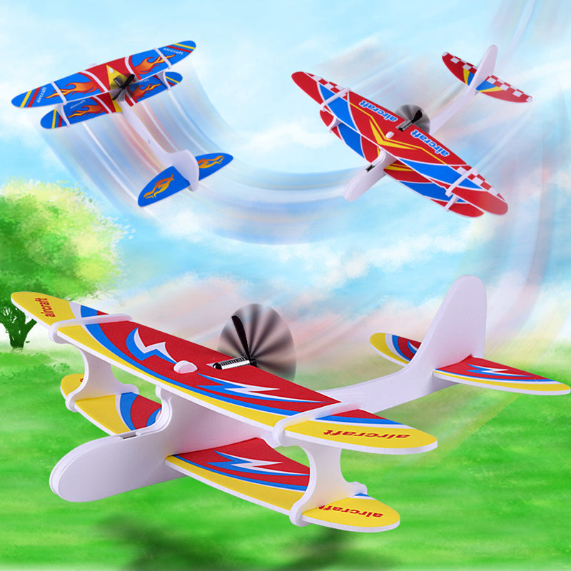 Airplanes Capacitor Electric Hand Launch Throwing Glider Aircraft