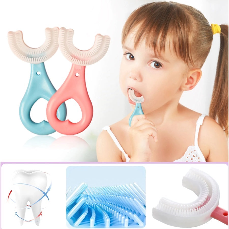 Silicone Baby U shaped Tooth Brush