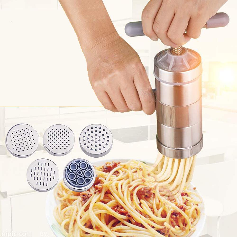 Hand-cranking Noodle Press