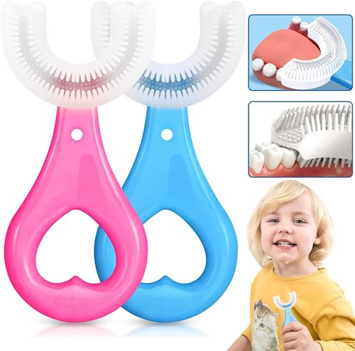 Silicone Baby U shaped Tooth Brush