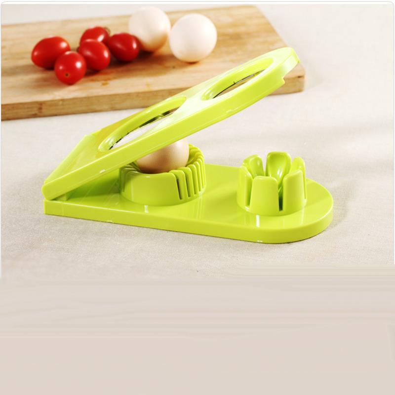 Plastic Egg Stainless Steel Slicer