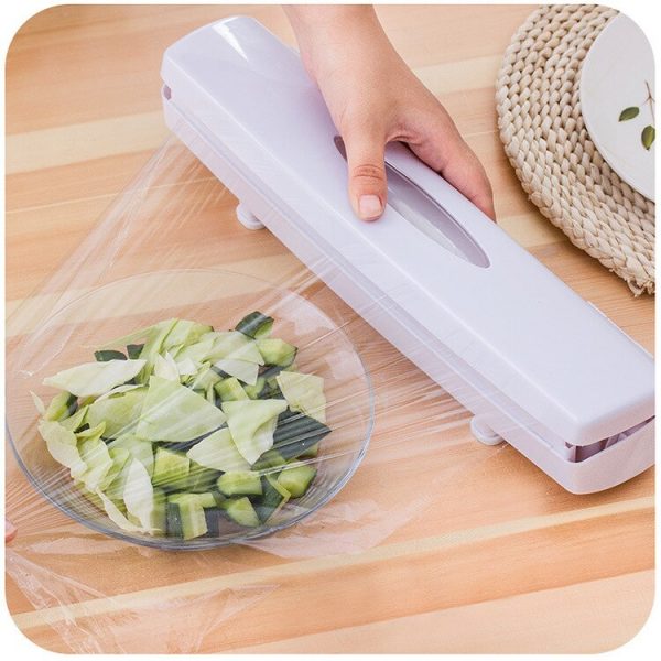 Plastic Wrap DispenserFood Wrap Cutter Dispenser