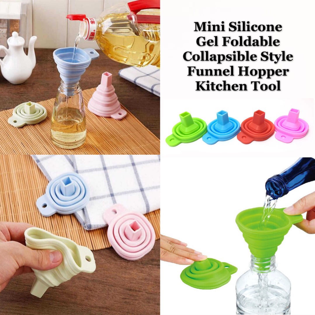 Silicone Funnel Foldable BPA-Free