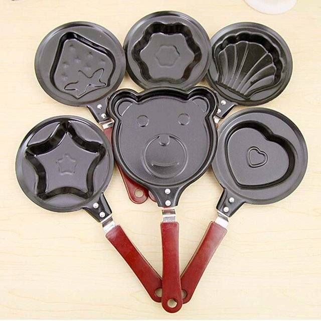 Cute Shapes Not Stick Mini Egg Fry pan