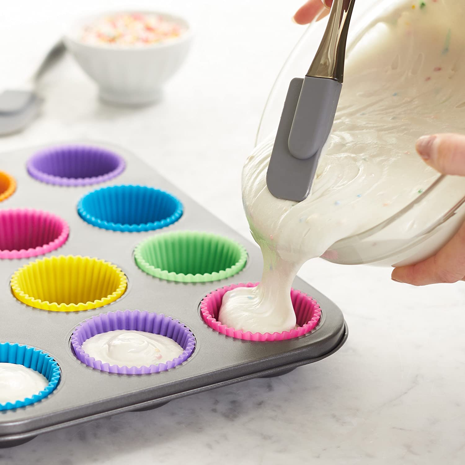 Silicone Cup Cake Molds