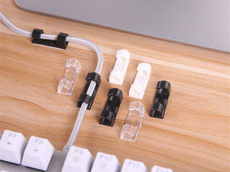 Transparent  Crystal Wire Clips Organizer