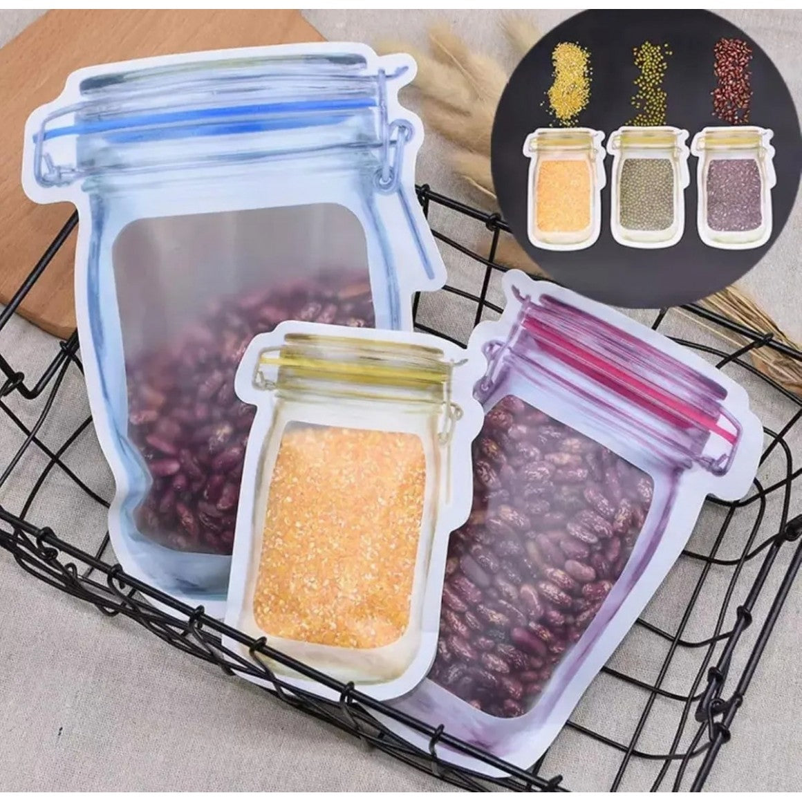 Zip lock Storage Bags