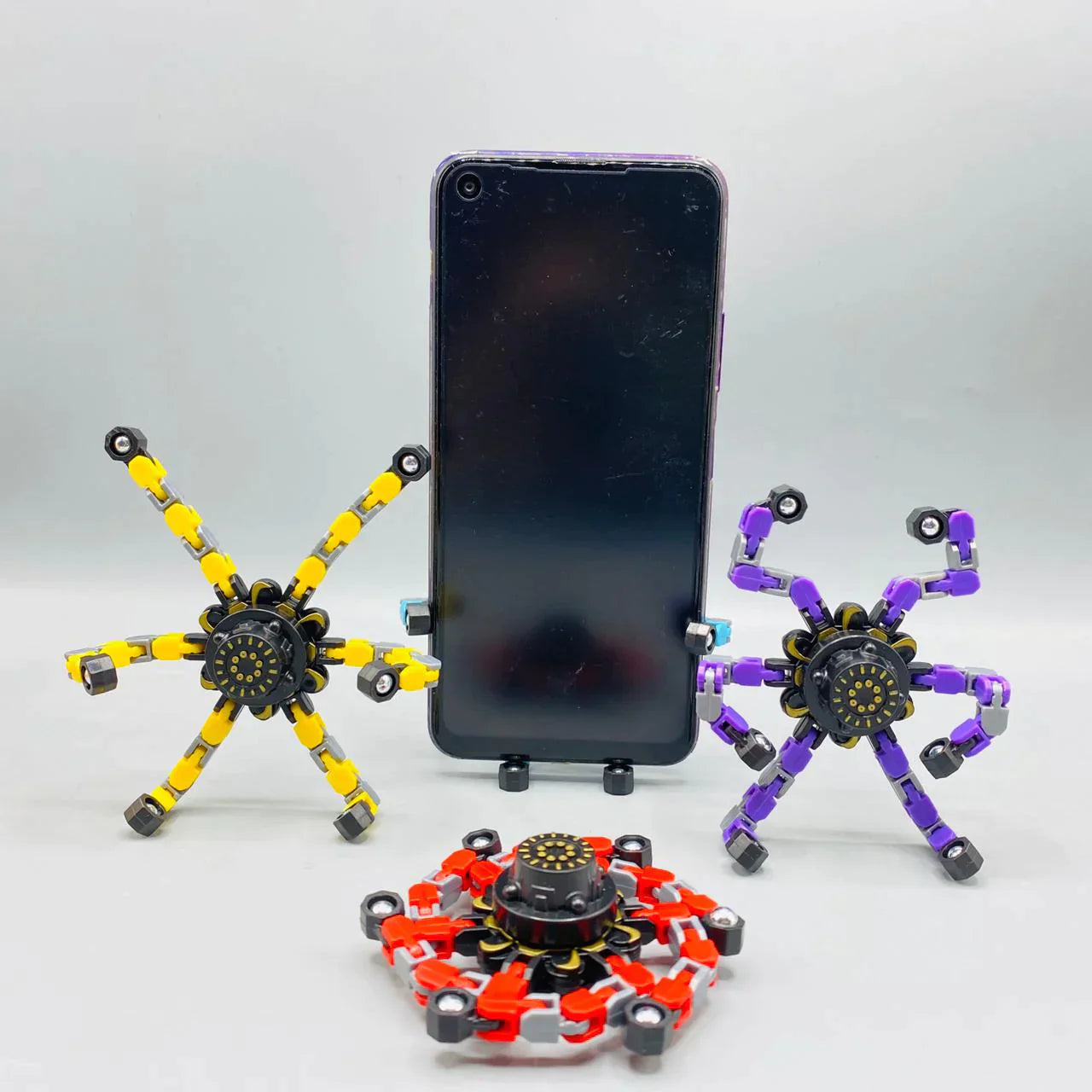 Luminous Mechanical Gyro Fidget Spinner