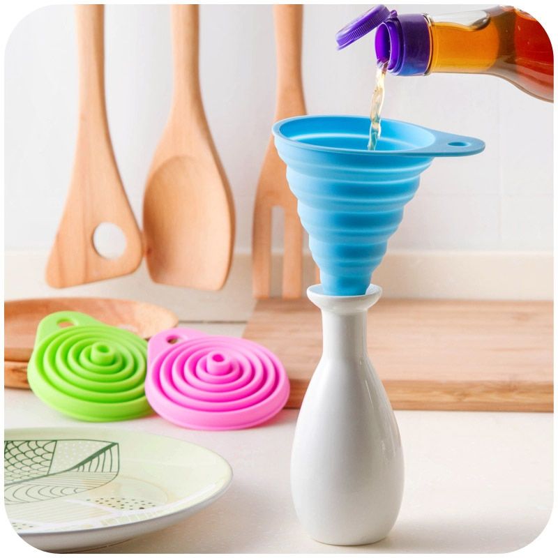 Silicone Funnel Foldable BPA-Free