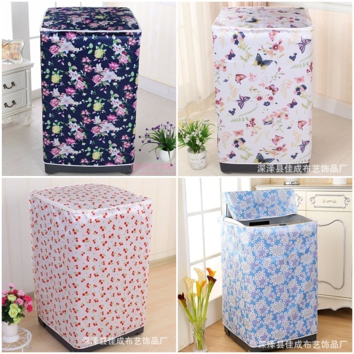 Waterproof Printed Washing Machine Cover Single Tub Top Load