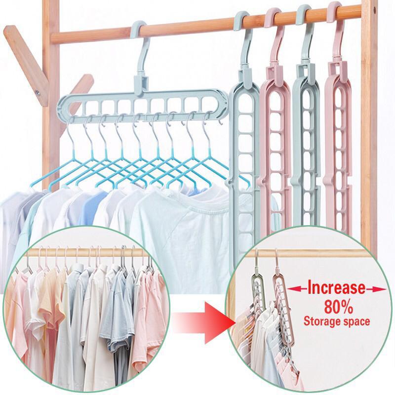 Adjustable Multipurpose Plastic Hangers