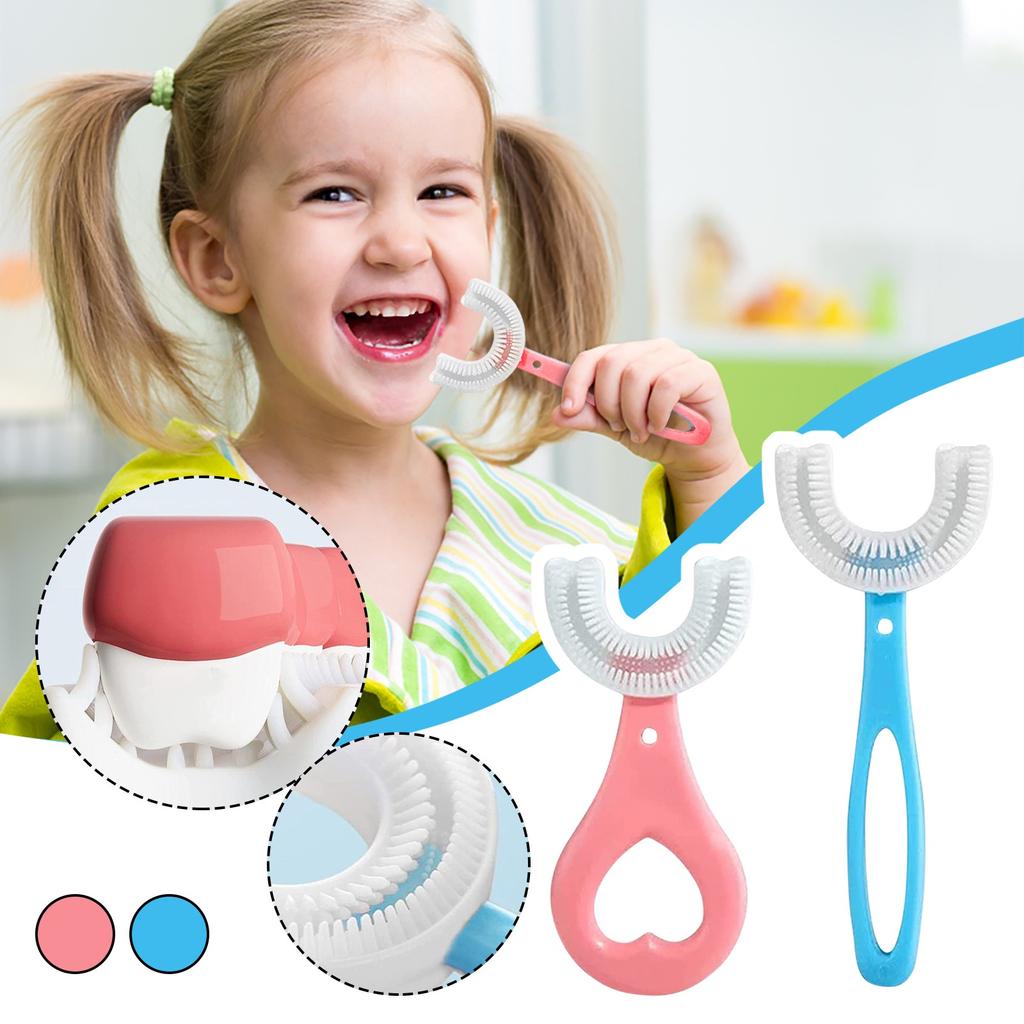 Silicone Baby U shaped Tooth Brush