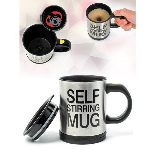 Self Stirring Mug (Coffee Cup)