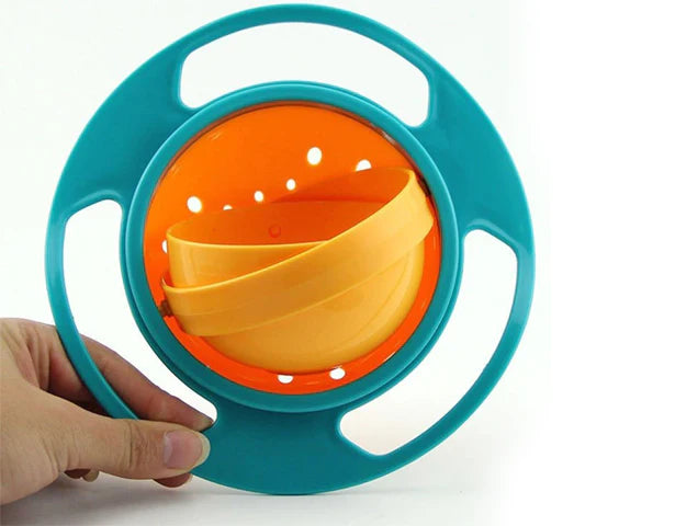 Amazing 360° Rotatable Baby Feeding Bowl - Non Spill