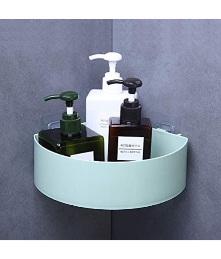 Bathroom Corner Round Rack Organizer