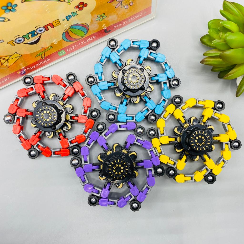 Luminous Mechanical Gyro Fidget Spinner