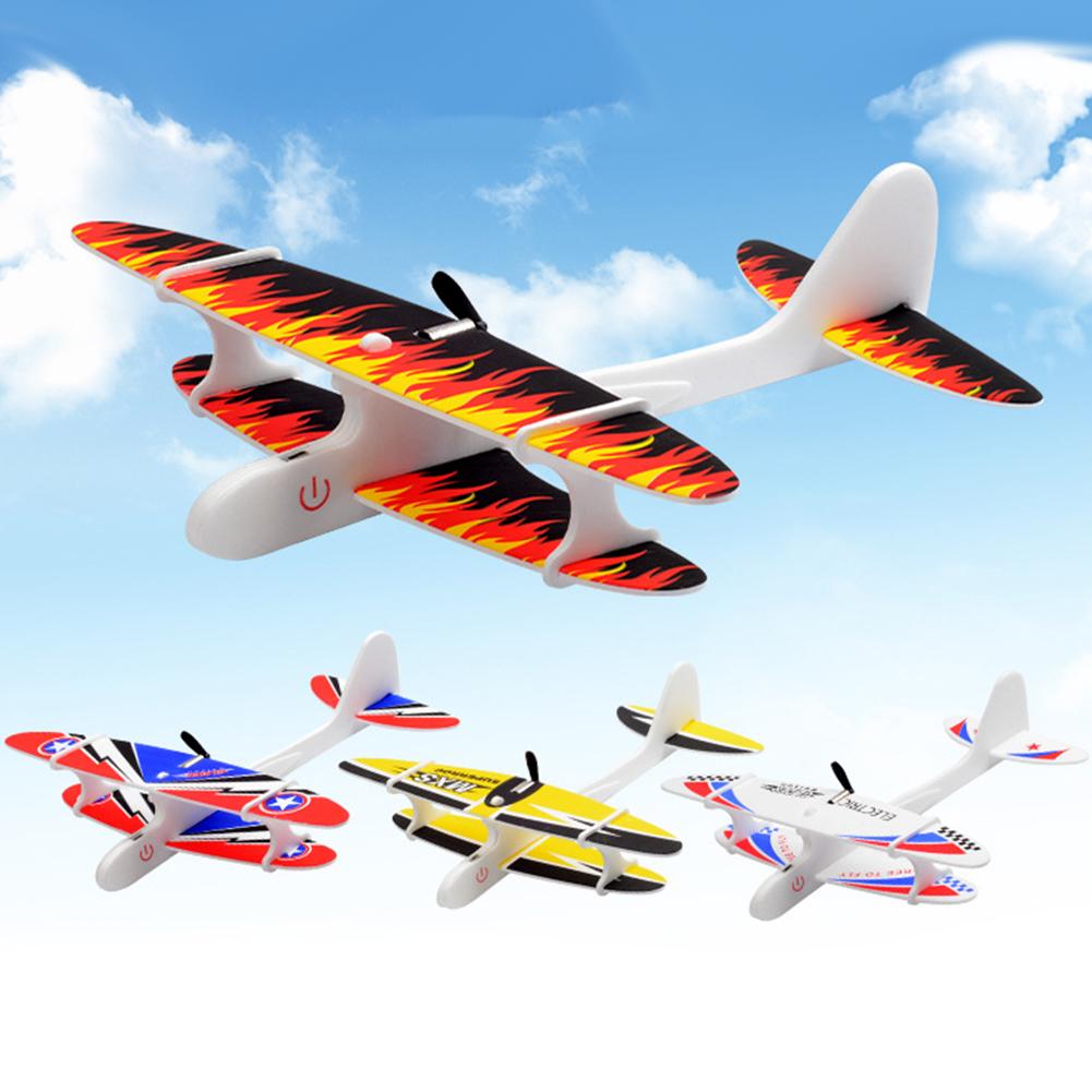 Airplanes Capacitor Electric Hand Launch Throwing Glider Aircraft