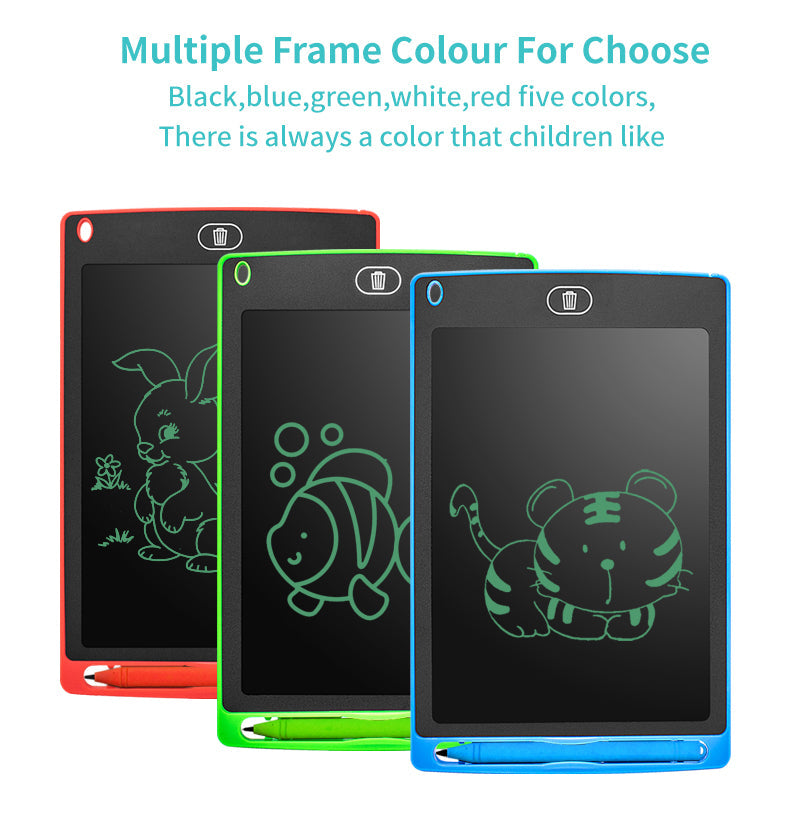 LCD Writing Tablet Pad For Kids Electric Drawing Board Digital Graphic Drawing Pad With Pen