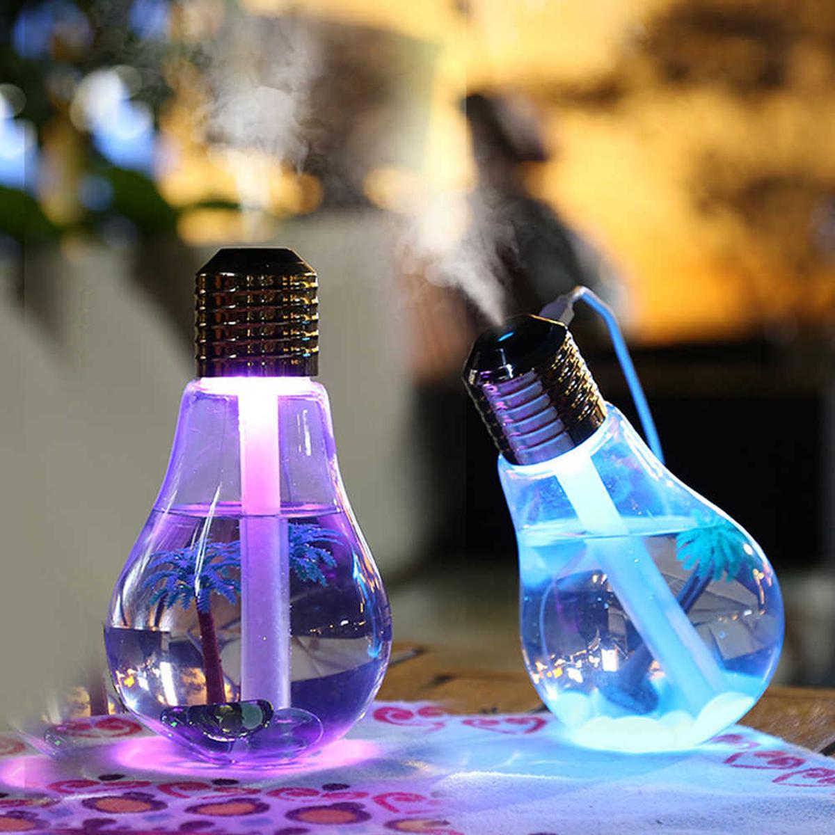 Air Freshener Bulb Humidifier With LED Night Light