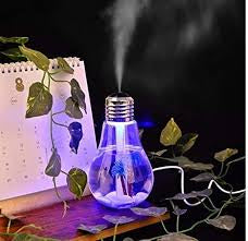 Air Freshener Bulb Humidifier With LED Night Light