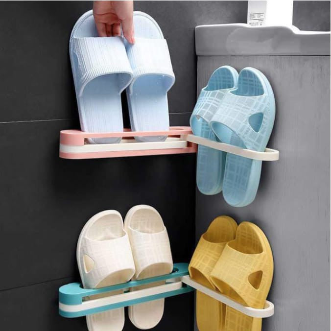 Wall Mounted  Slipper  Organizer