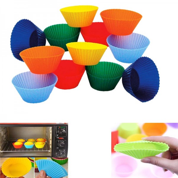 Silicone Cup Cake Molds