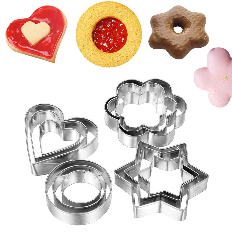 s Steel Cookie Cutter Set of 4