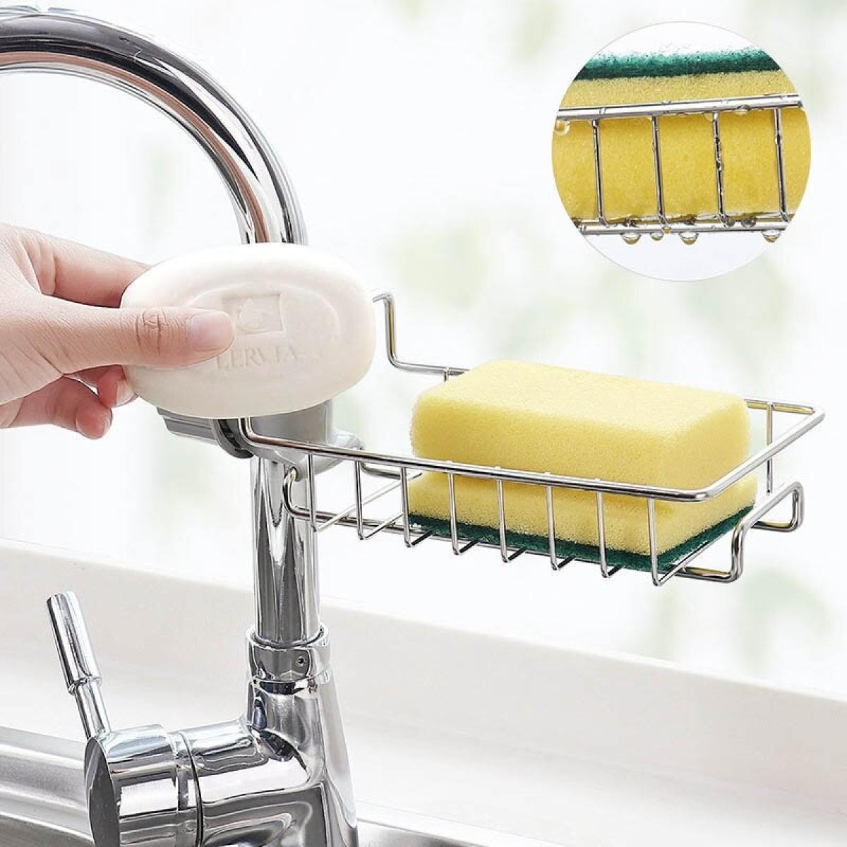 Adhesive Sink Caddy Organizer